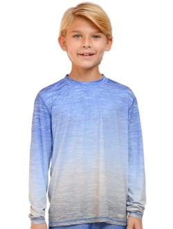 INGEAR Boys UPF50+ Long Sleeve UV Sun Protection Swim Shirt Quick Dry Outdoor Rash Guard for Boys