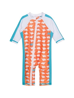 SwimZip UPF 50+ Boys Long Sleeve Sunsuit (Multiple Colors)