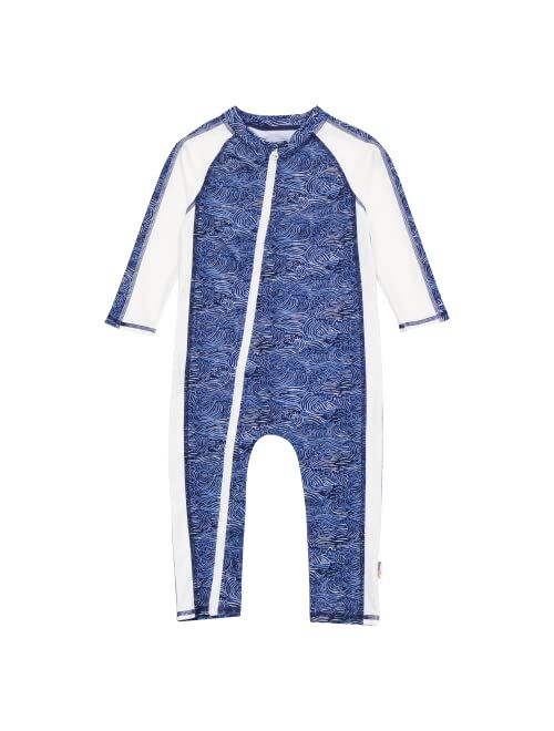 SwimZip UPF 50+ Boys Long Sleeve Sunsuit (Multiple Colors)