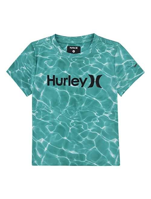 Hurley Boys' UPF 50+ Rash Guard Swim Shirt