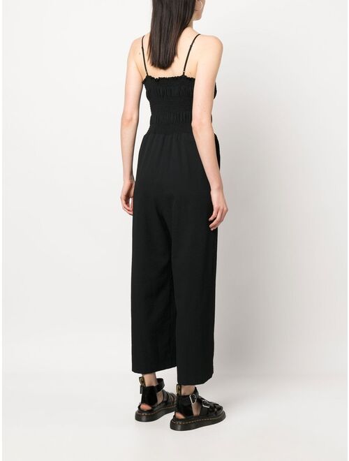 Bimba y Lola smock maxi jumpsuit