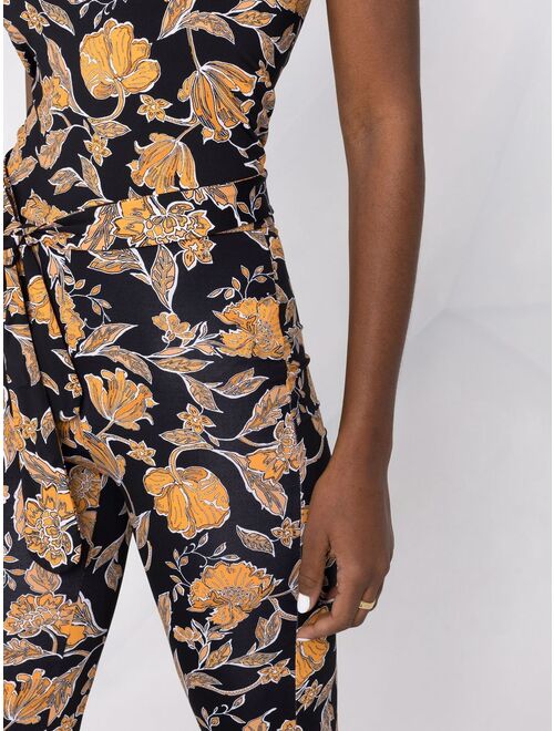 Patrizia Pepe floral-print flared jumpsuit