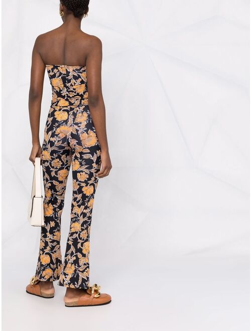 Patrizia Pepe floral-print flared jumpsuit