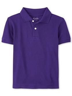 Boys' and Toddler Short Sleeve Pique Polo