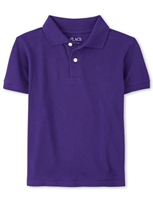 The Children's Place Boys' and Toddler Short Sleeve Pique Polo