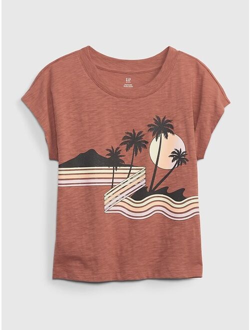 Gap Kids 100% Organic Cotton Graphic T-Shirt