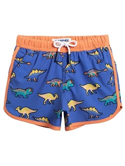 Boys Swim Trunks Stretch Quick Dry Swim Shorts Kids Bathing Suits Toddler Boy Swimsuit Swimwear