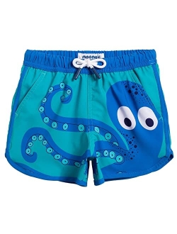 Boys Swim Trunks Stretch Quick Dry Swim Shorts Kids Bathing Suits Toddler Boy Swimsuit Swimwear