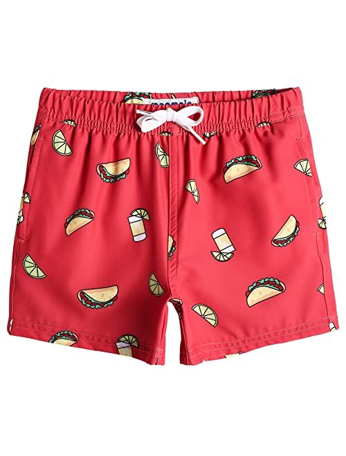 maamgic Boys Swim Trunks Stretch Quick Dry Swim Shorts Kids Bathing Suits Toddler Boy Swimsuit Swimwear