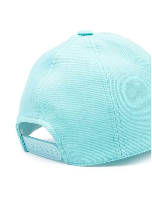 Courreges logo-patch baseball cap