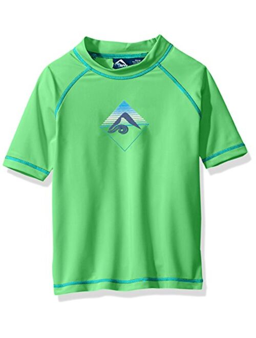 Kanu Surf Boys' Voyage UPF 50+ Sun Protective Rashguard Swim Shirt