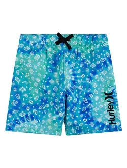 Boys' Printed Pull on Swim Trunks