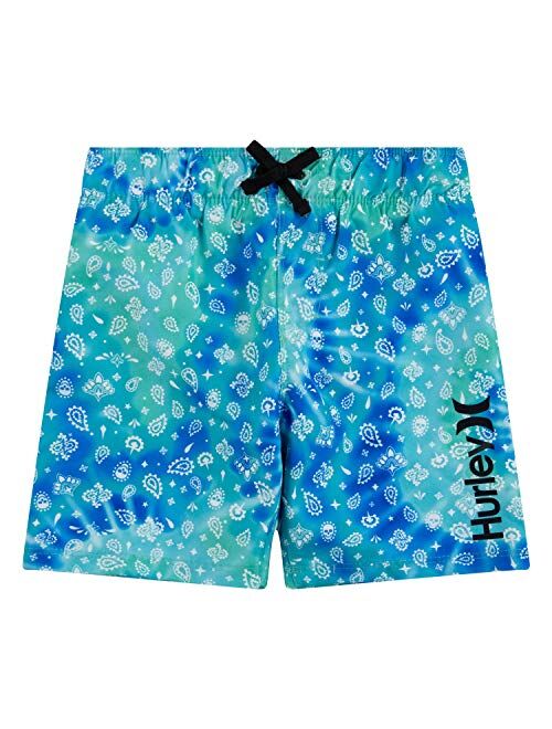 Hurley Boys' Printed Pull on Swim Trunks