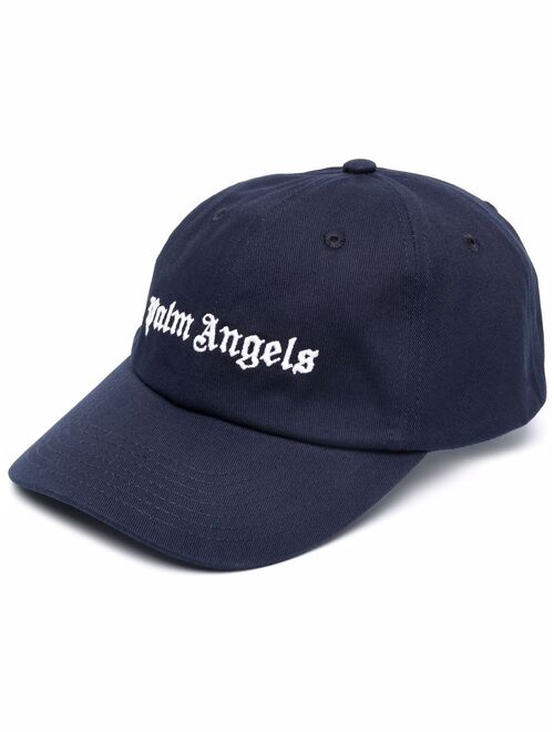 Palm Angels logo-embroidered baseball cap