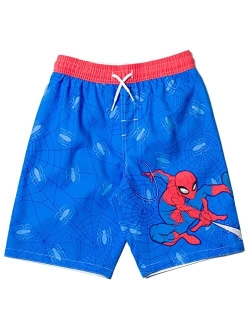 Spider-Man Avengers Swim Trunks Bathing Suit Toddler to Big Kid