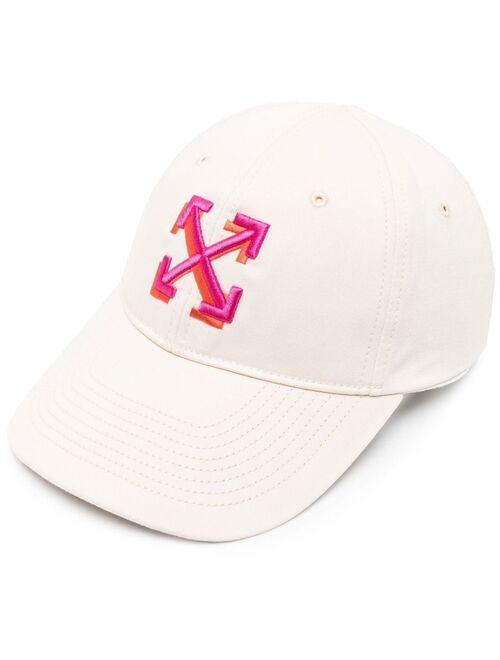 Off-White embroidered-logo baseball cap