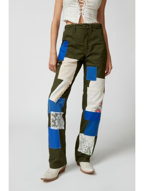 Urban Renewal Remade Embroidered Patched Baker Pant