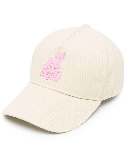 Palm Angels Leon logo-print baseball cap