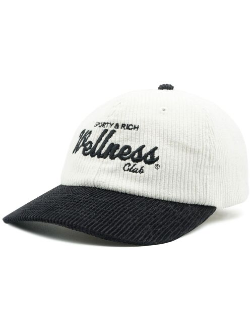 Sporty & Rich Wellness corduroy cap