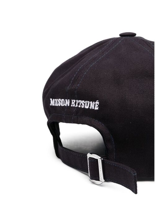 Maison Kitsune logo-embroidered cotton cap