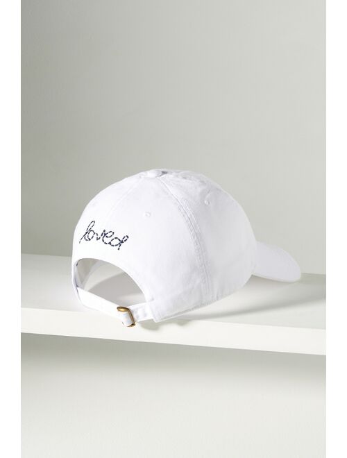 Kerri Rosenthal Heart Patch Baseball Cap