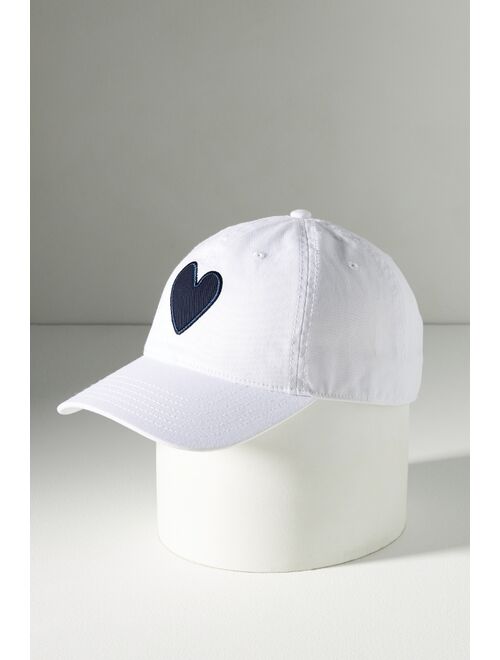 Kerri Rosenthal Heart Patch Baseball Cap