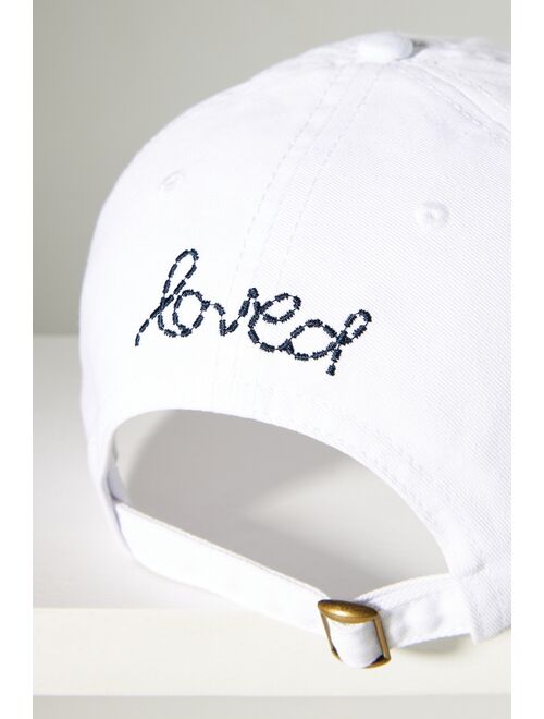 Kerri Rosenthal Heart Patch Baseball Cap