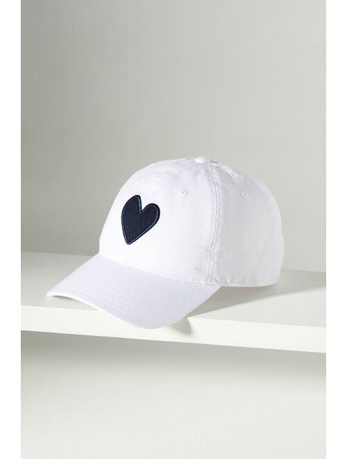 Kerri Rosenthal Heart Patch Baseball Cap