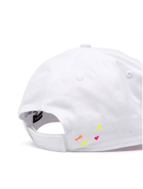 Philipp Plein paint-splatter baseball cap