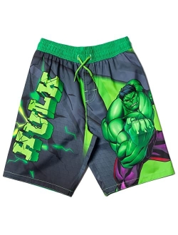 Avengers Black Panther Captain America Thor Iron Man Hulk Swim Trunks Bathing Suit Toddler to Big Kid