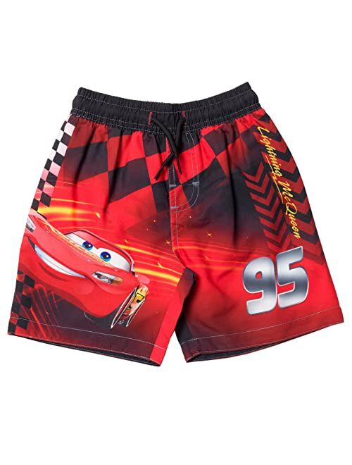 Disney Pixar Cars Lightning McQueen Swim Trunks Infant to Little Kid