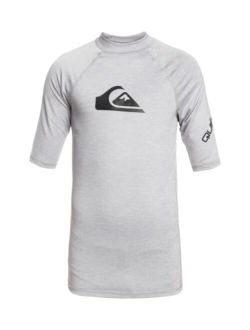 Boys' All Time Short Sleeve Youth Rashguard Surf Shirt