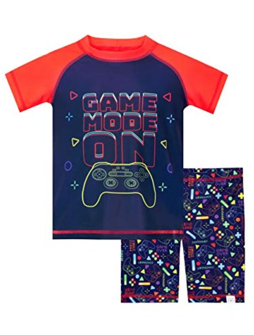 Harry Bear Boys' Gaming Two Piece Swim Set