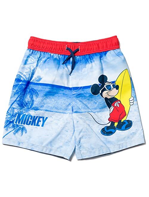 Disney Mickey Mouse Baby Swim Trunks Bathing Suit Toddler to Big Kid