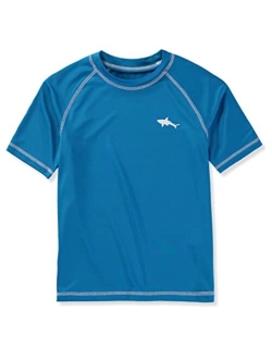 Boys' Rash Guard Short Sleeve Long Sleeve Rashguard Swim Shirt UPF 50