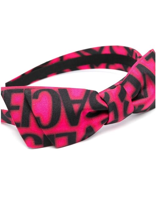 Versace Kids bow-detail head band