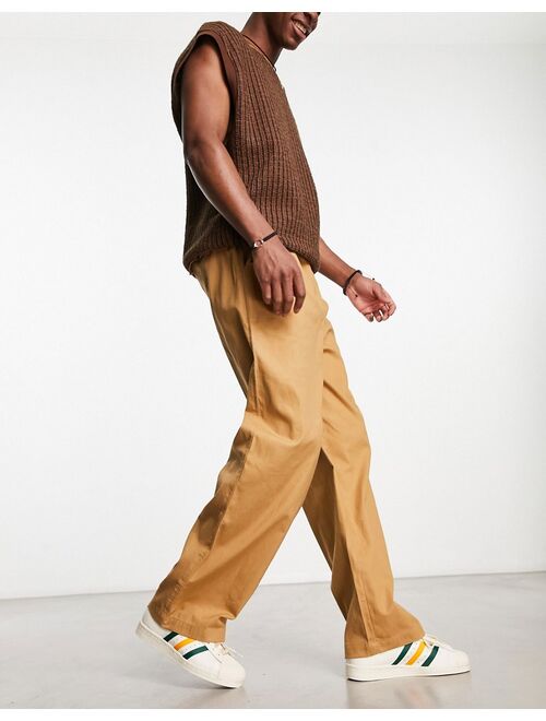 COLLUSION cargo pants in tan