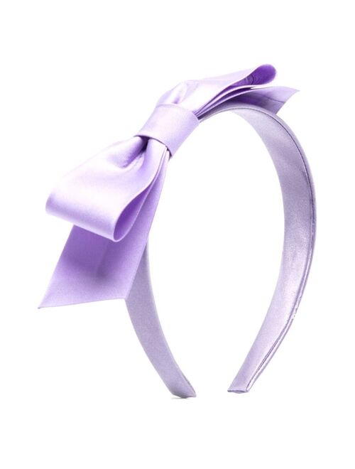 Hucklebones London satin bow head band