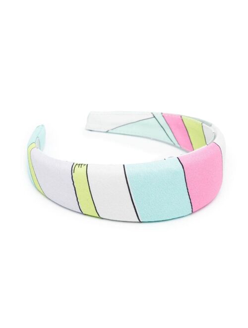 PUCCI Junior graphic-print chunky headband