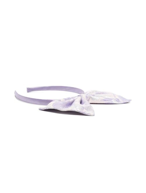 Hucklebones London giant bow head band