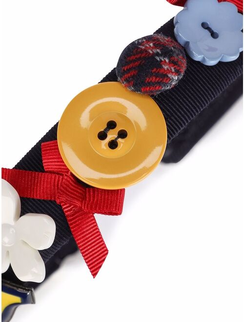 Dolce & Gabbana Kids button-detail headband