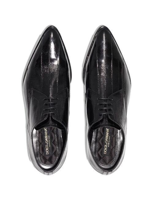 Dolce & Gabbana point-toe Derby shoes