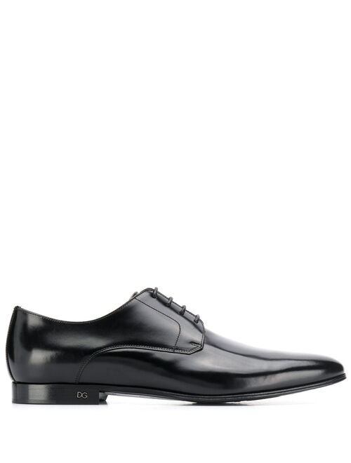 Dolce & Gabbana pointed toe Derby shoes