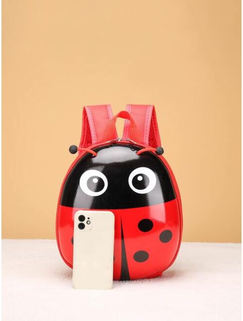 Shein Kids Ladybug Shaped Backpack