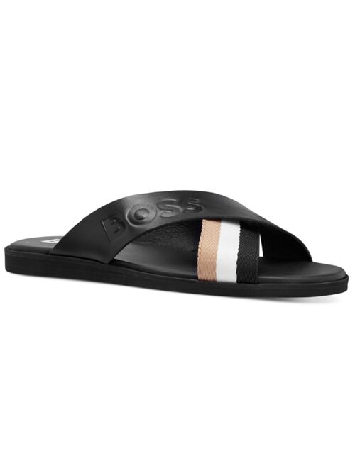 BOSS by Hugo Boss Men's Darrel Slip-On Slide Sandals