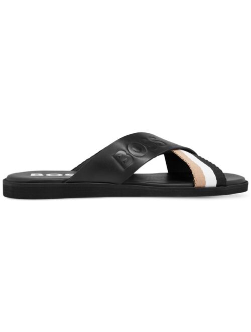 BOSS by Hugo Boss Men's Darrel Slip-On Slide Sandals