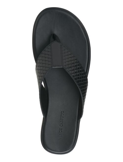 Vince Camuto Men's Waylyn Leather Thong Sandals