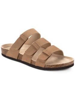 Men's Bowie Slip-On Strap Sandals, Created for Macy's