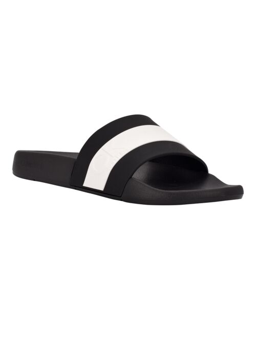 Calvin Klein Men's Anshu Slide Slip-on Sandals