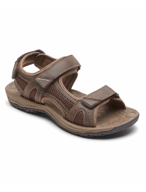 Rockport Men's Hayes Adjustable Quarter Strap Sandals